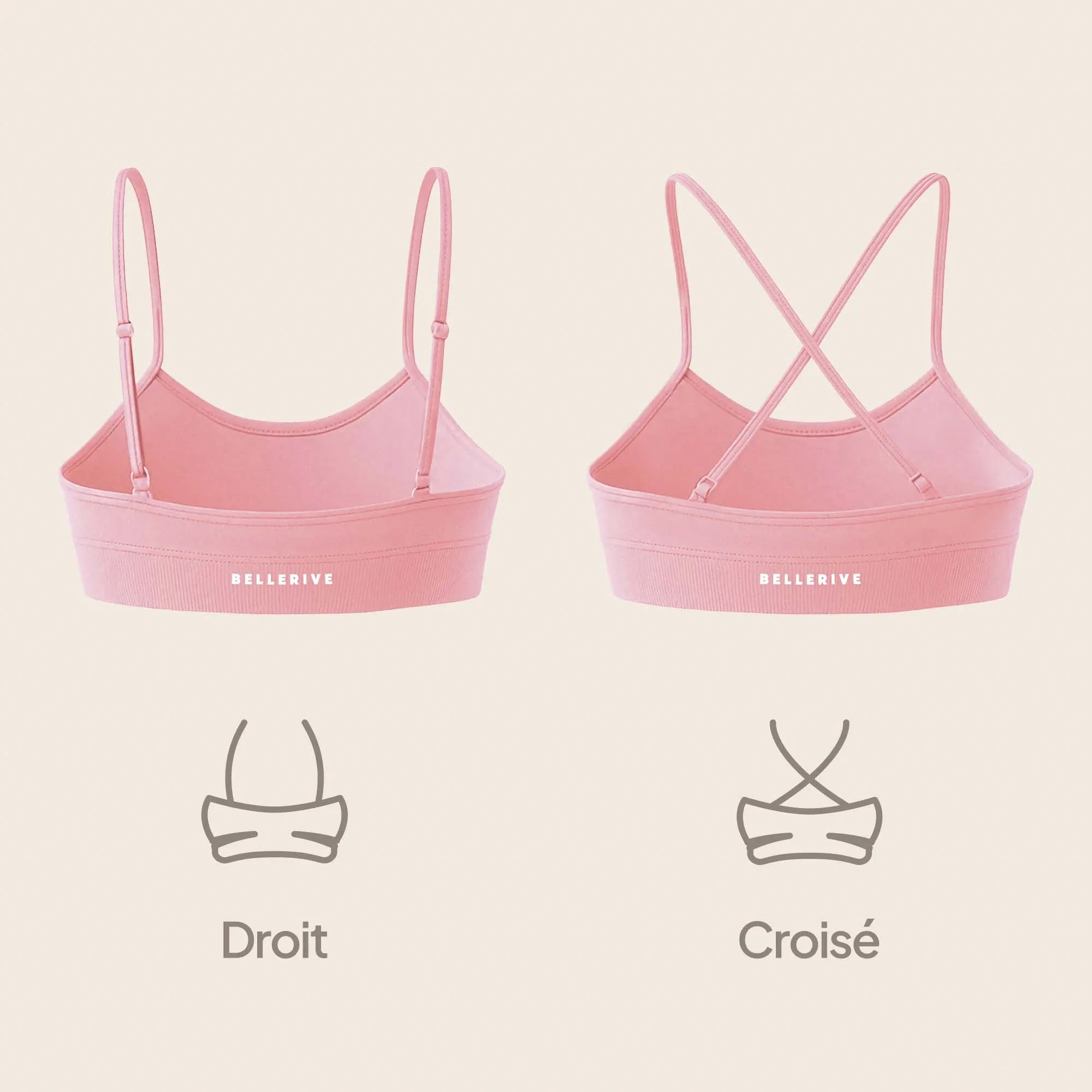 Brassiere - Rose pastel - Image 4